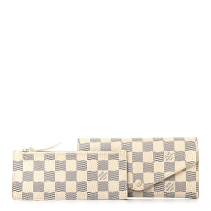 Louis Vuitton Damier Azur Josephine Wallet 1 of 6