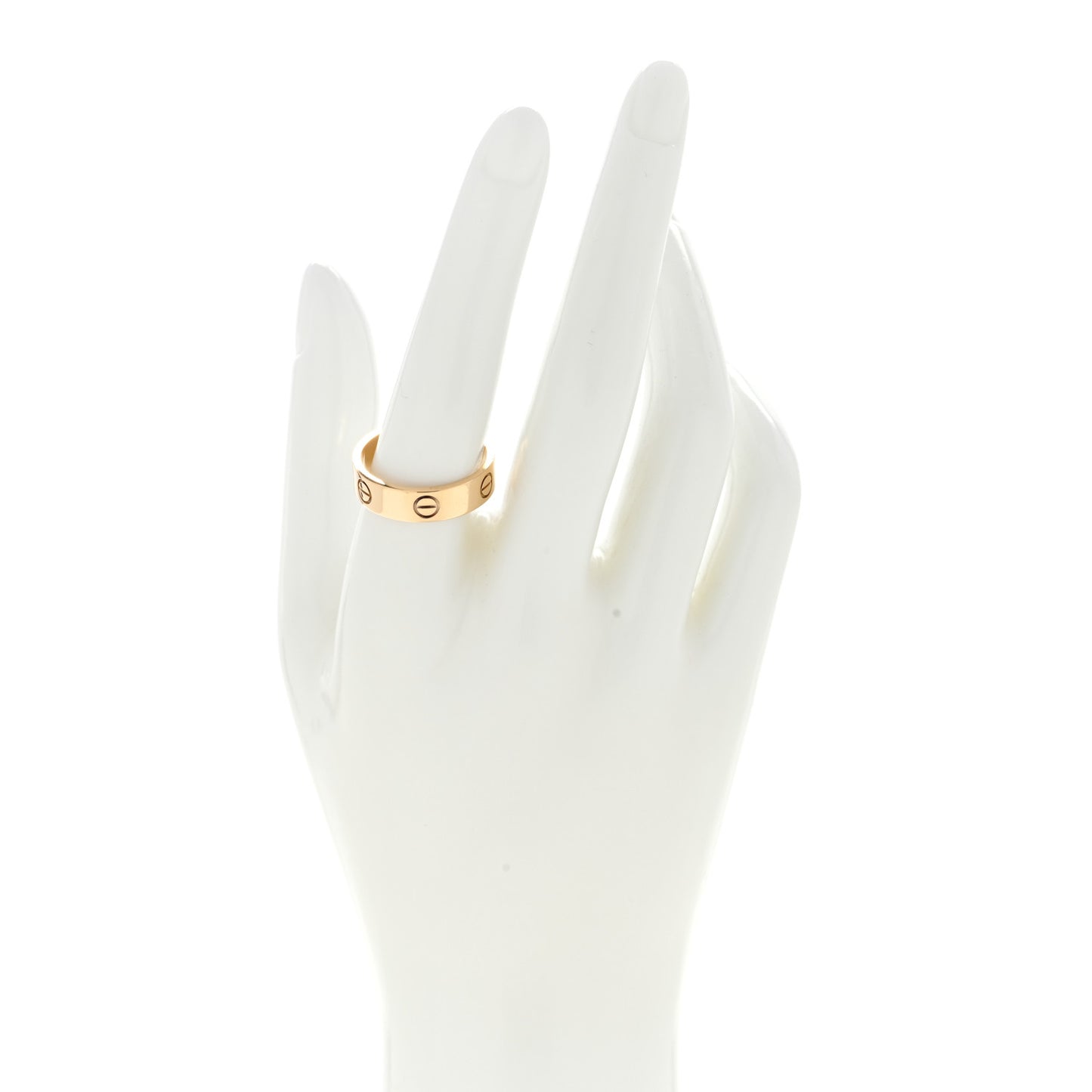 18K Yellow Gold 5.5mm LOVE Ring 59 8.75