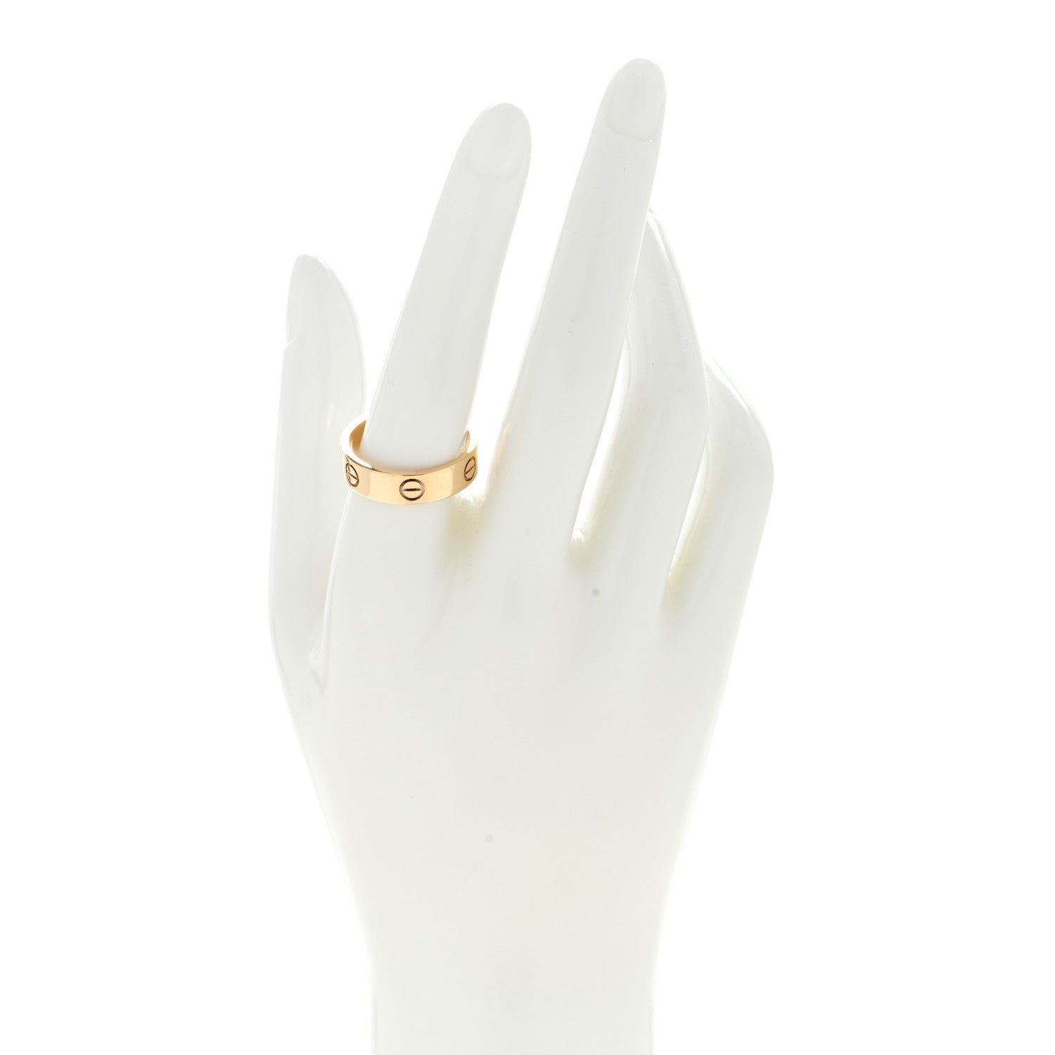 Cartier 18K Yellow Gold 5.5mm LOVE Ring 59 8.75 2 of 4