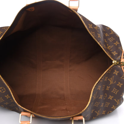 Louis Vuitton Monogram Keepall Bandouliere 55 5 of 16