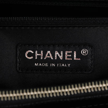 Chanel Caviar Quilted XL Grand Shopping Tote GST Black 6 of 7