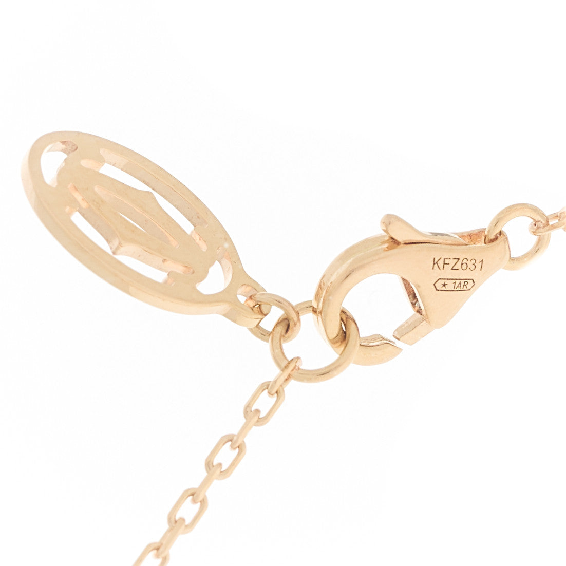 18K Yellow Gold Diamond XS D'Amour Pendant Necklace