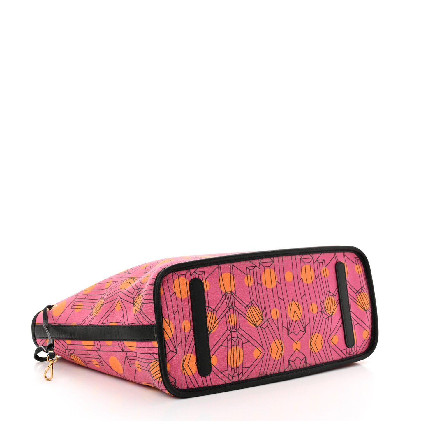 Visetos Medium Project Reversible Shopper Tote Cognac