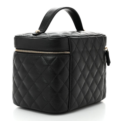 Chanel Caviar Quilted Large Vanity Pouch Black 4 of 11