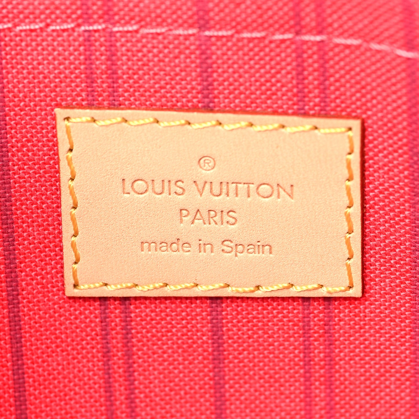 Monogram Neverfull MM GM Pochette Grenade