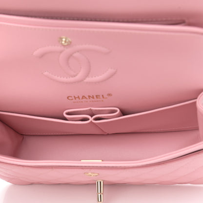 Chanel Caviar Quilted Small Double Flap Pink 4 of 9