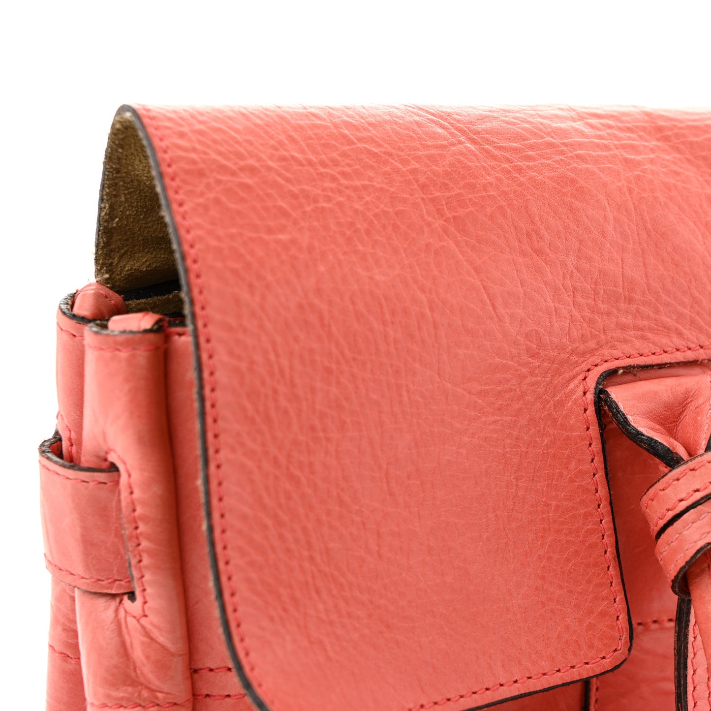 Natural Leather Bayswater Coral