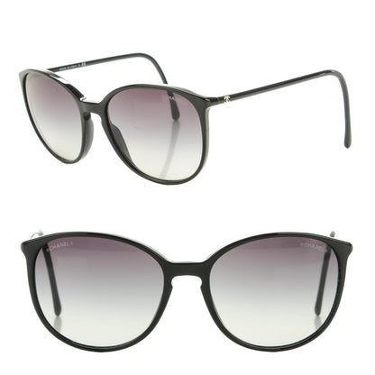 Chanel Acetate Round Sunglasses 5278 Black 1 of 7
