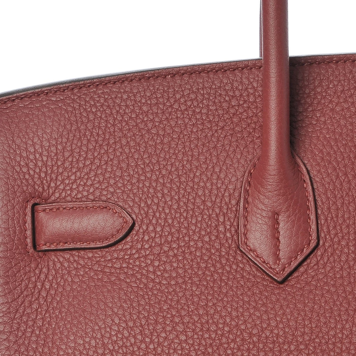 Taurillon Clemence Birkin 35 Bois de Rose