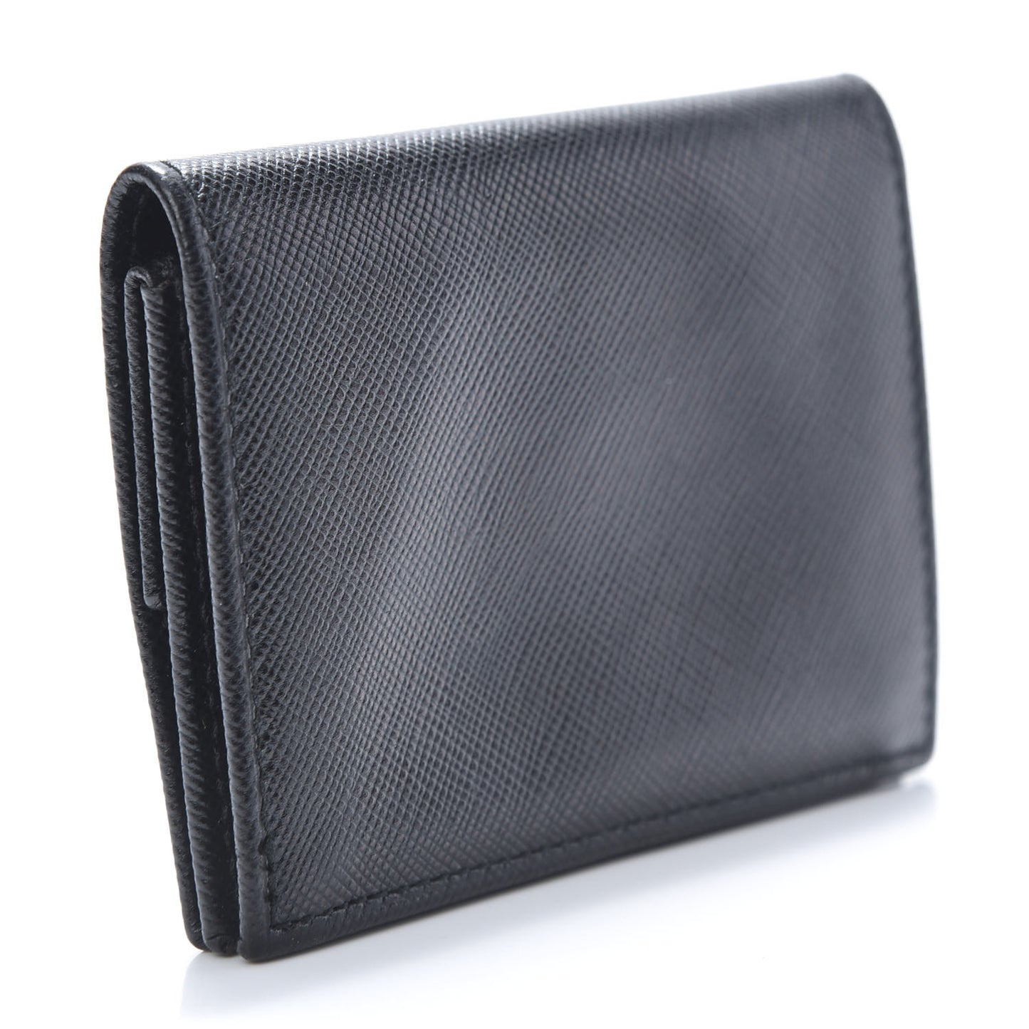 Saffiano Coin Purse Black