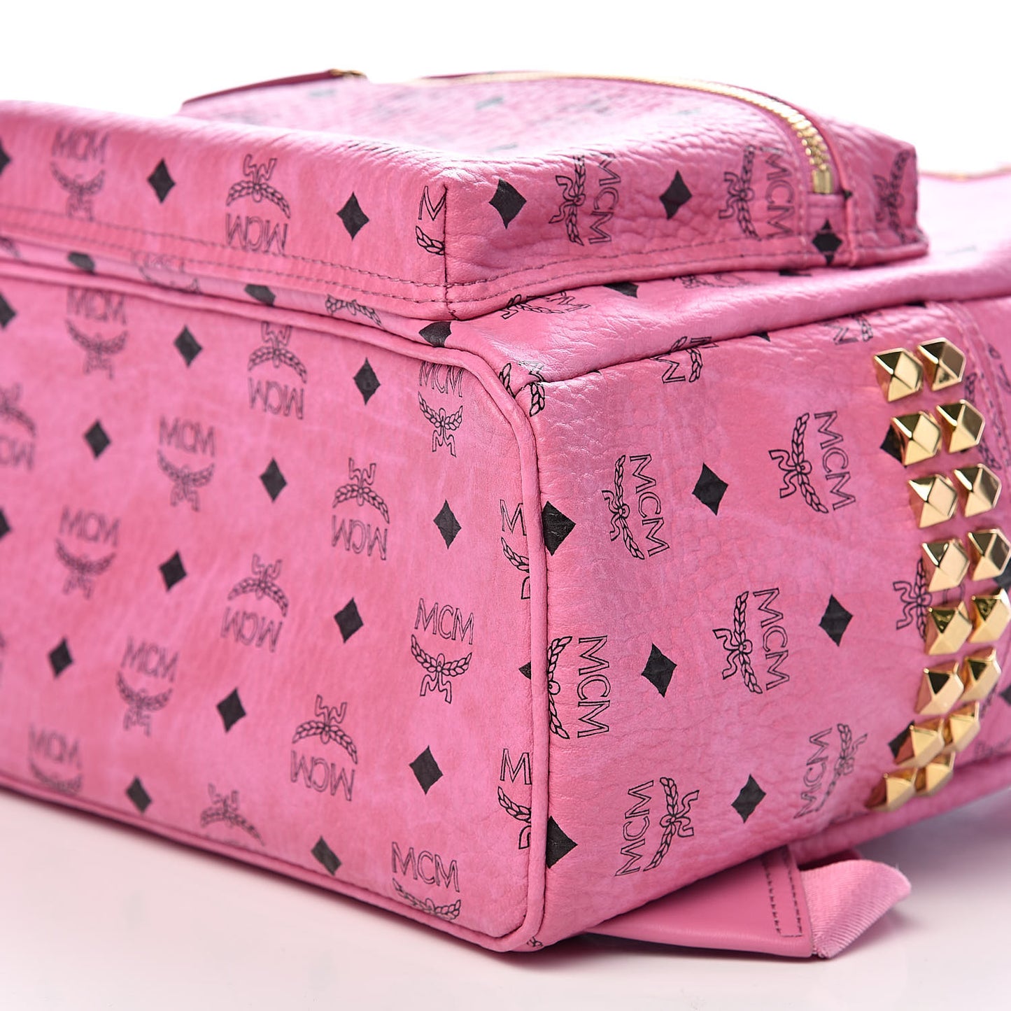 Visetos Small Side Stud Stark Backpack Pink