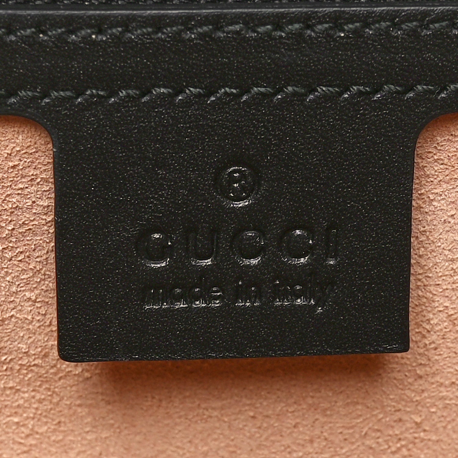 Gucci Nappa Bamboo Small Nymphaea Top Handle Bag Black 6 of 10