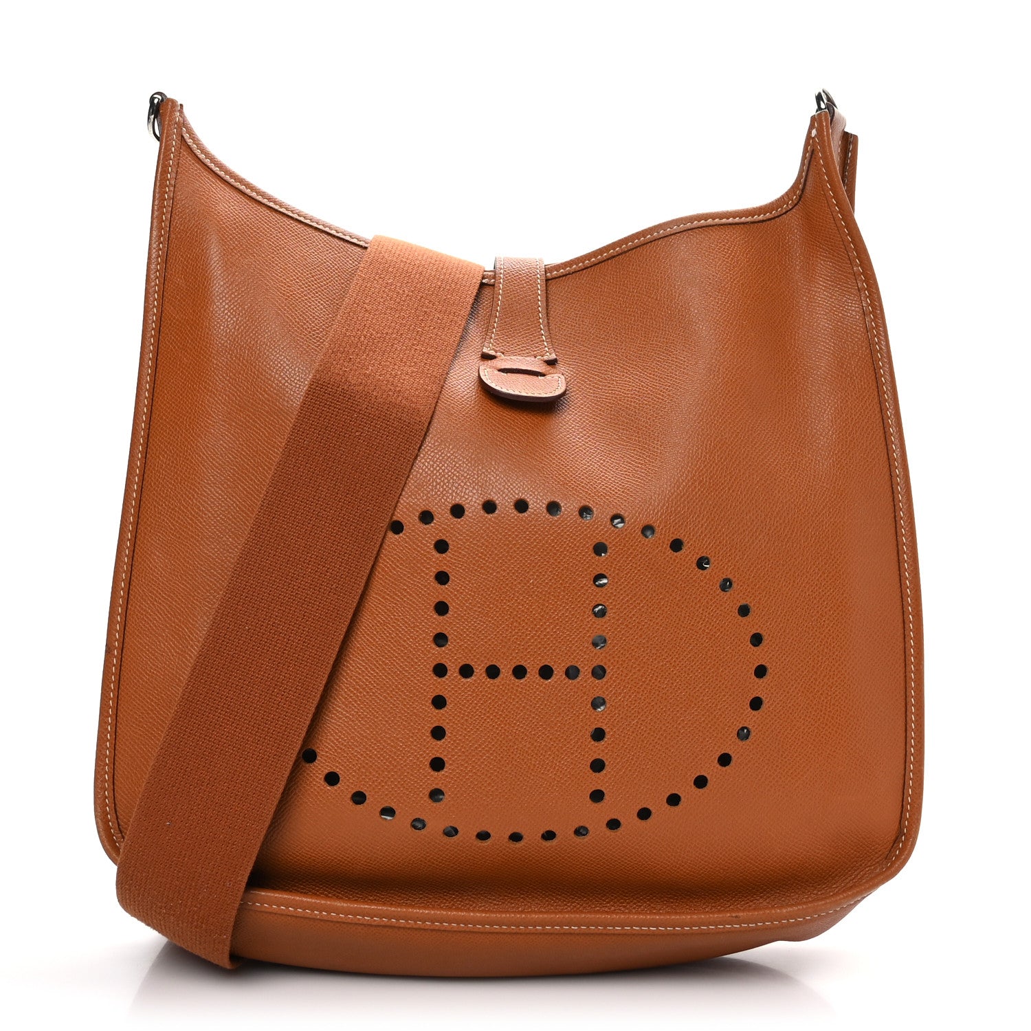 Hermes Epsom Evelyne II GM Gold 1 of 10