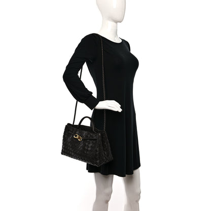 Bottega Veneta Nappa Intrecciato Small East West Andiamo Shoulder Bag Fondant 2 of 9