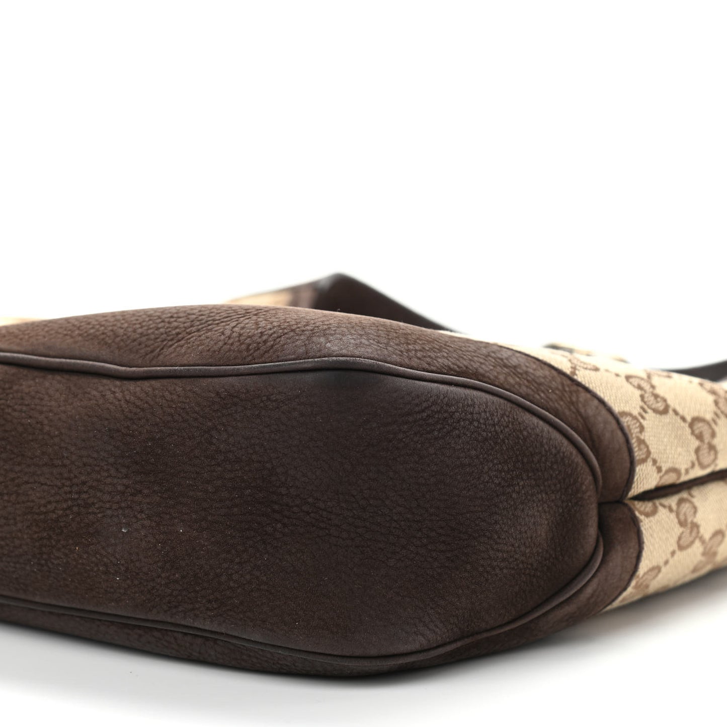 Monogram Web New Jackie Shoulder Bag Dark Brown