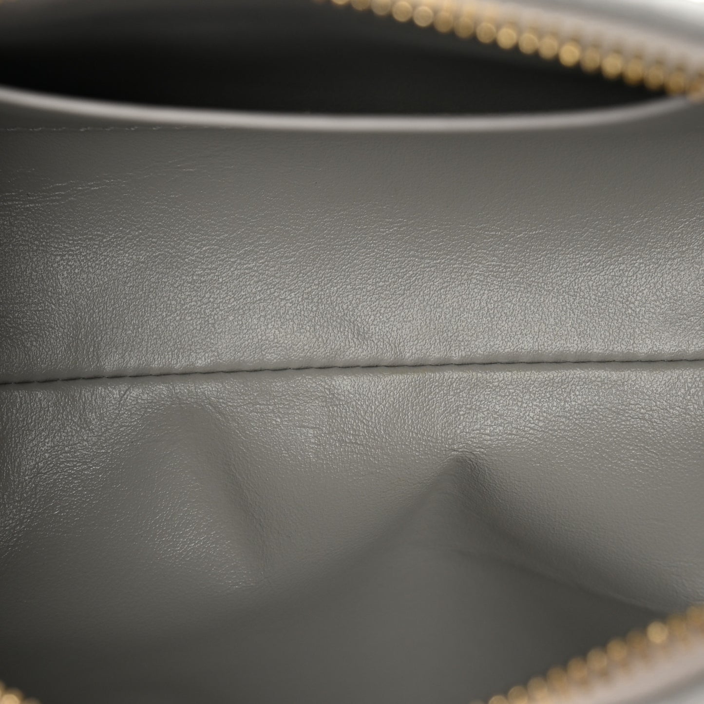 Nappa Intrecciato Concert Pouch Sterling