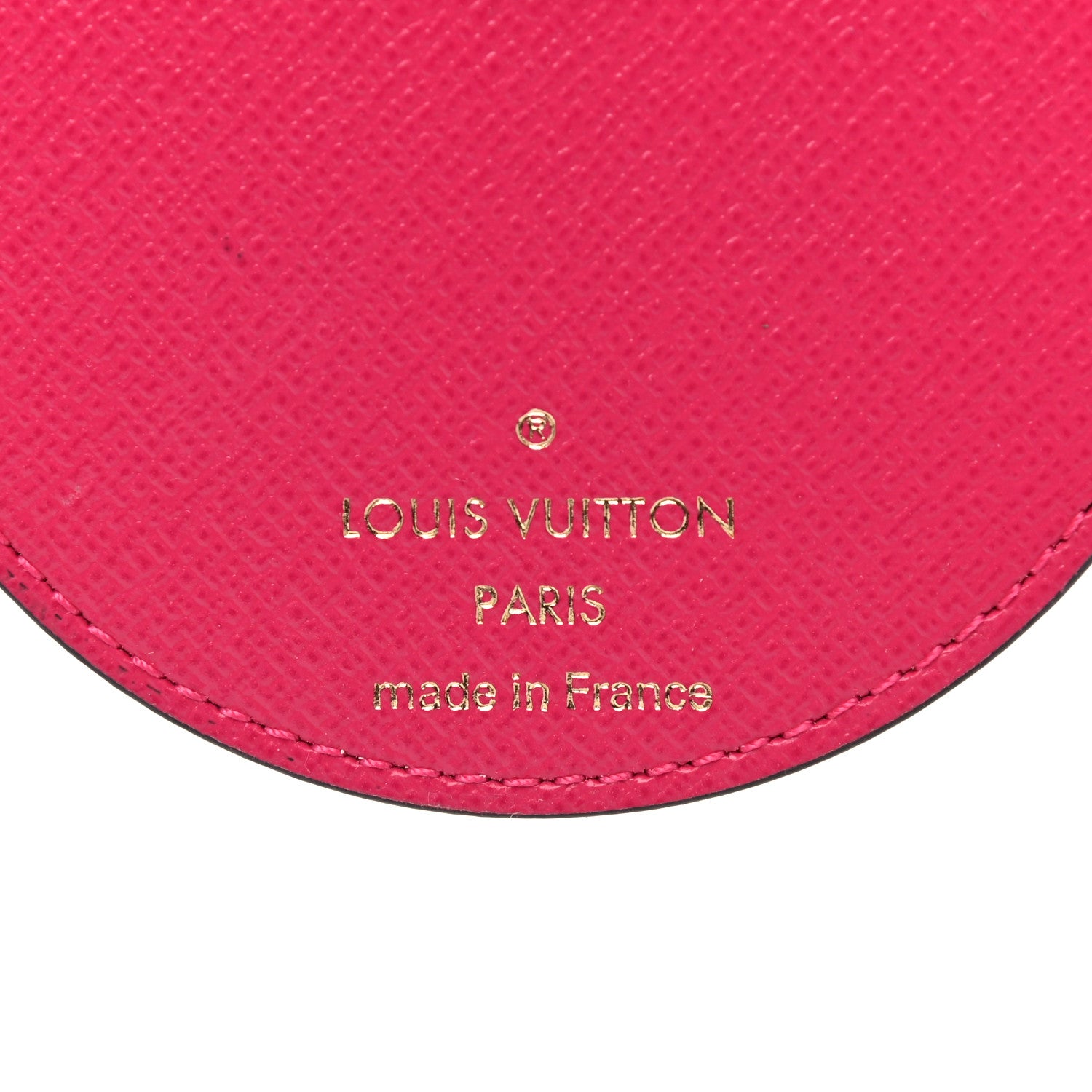Louis Vuitton Damier Azur 2021 Christmas Animation Hollywood Bag Charm Key Ring Fuchsia 3 of 4