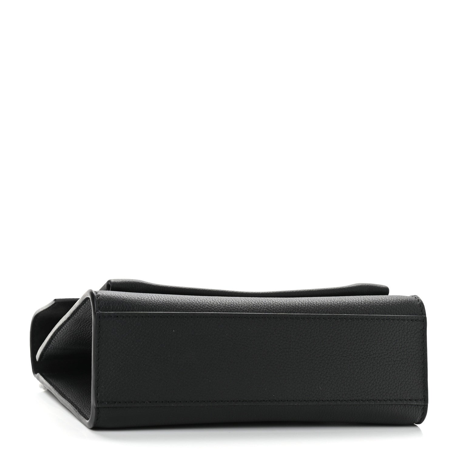 Louis Vuitton Soft Calfskin Mylockme Chain Bag BB Black 4 of 11