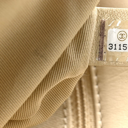 Chanel Lambskin Quilted Maxi Chanel 19 Flap Beige 7 of 10