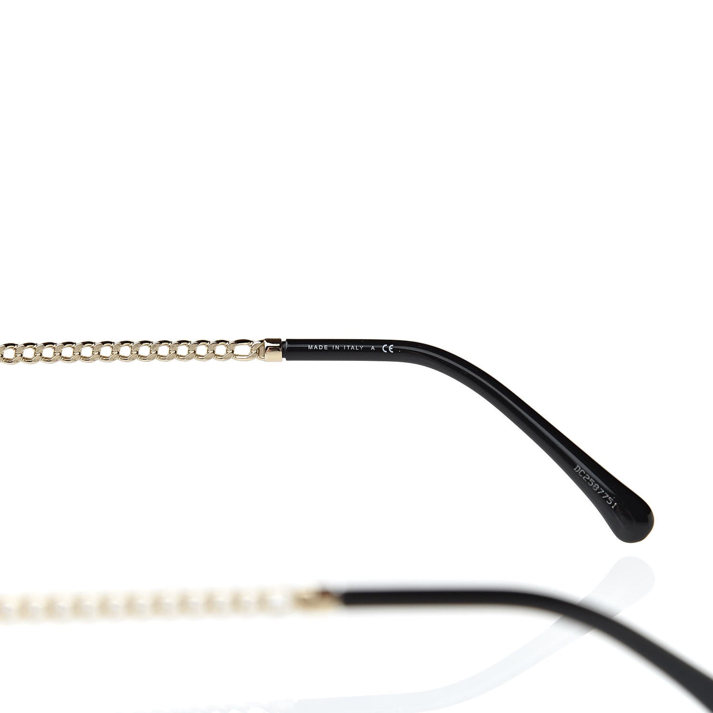 Round Chain Sunglasses 4245 Gold