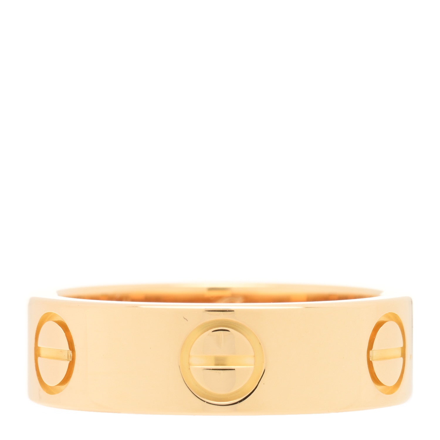 Cartier 18K Yellow Gold 5.5mm LOVE Ring 50 5.25 1 of 4