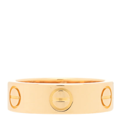 Cartier 18K Yellow Gold 5.5mm LOVE Ring 50 5.25 1 of 4