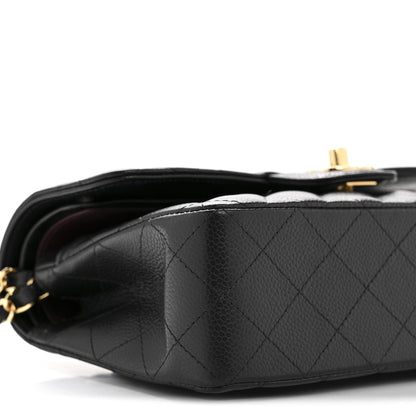 Chanel Caviar Quilted Small Double Flap Black 9 of 12