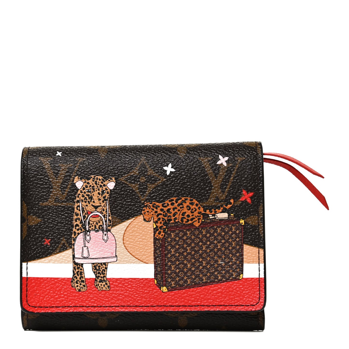 Monogram 2018 Christmas Animation Victorine Wallet