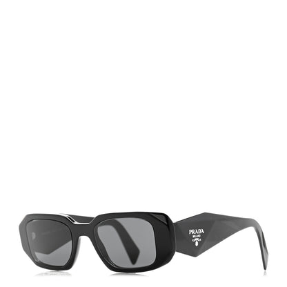 Prada Acetate Symbole Sunglasses SPR 17W Black 1 of 8