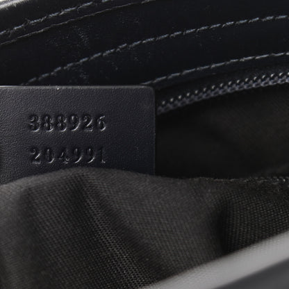 Gucci GG Supreme Monogram Web Flat Messenger Bag Navy 7 of 12