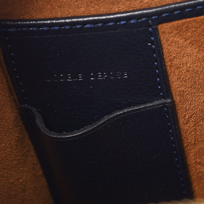 Delvaux Grained Calfskin Charme Tote Jumping Marine 8 of 10