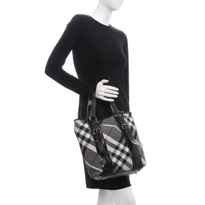 Burberry Nylon Beat Check Lowry Black 2 of 9
