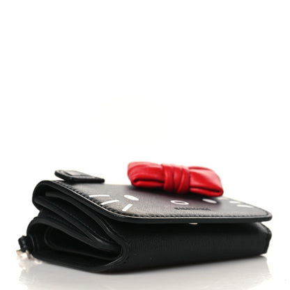 Balenciaga Calfskin Hello Kitty Mini Wallet Black 3 of 7