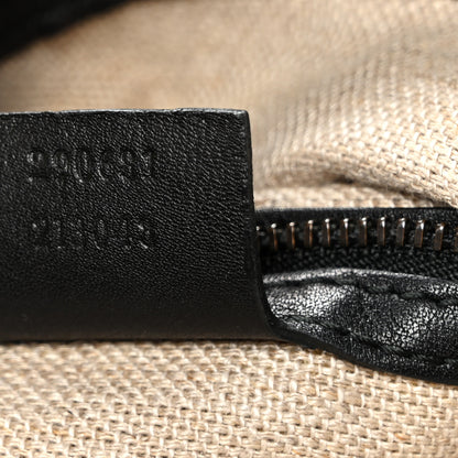Gucci Lambskin Large 1970 Shoulder Bag Black 7 of 10