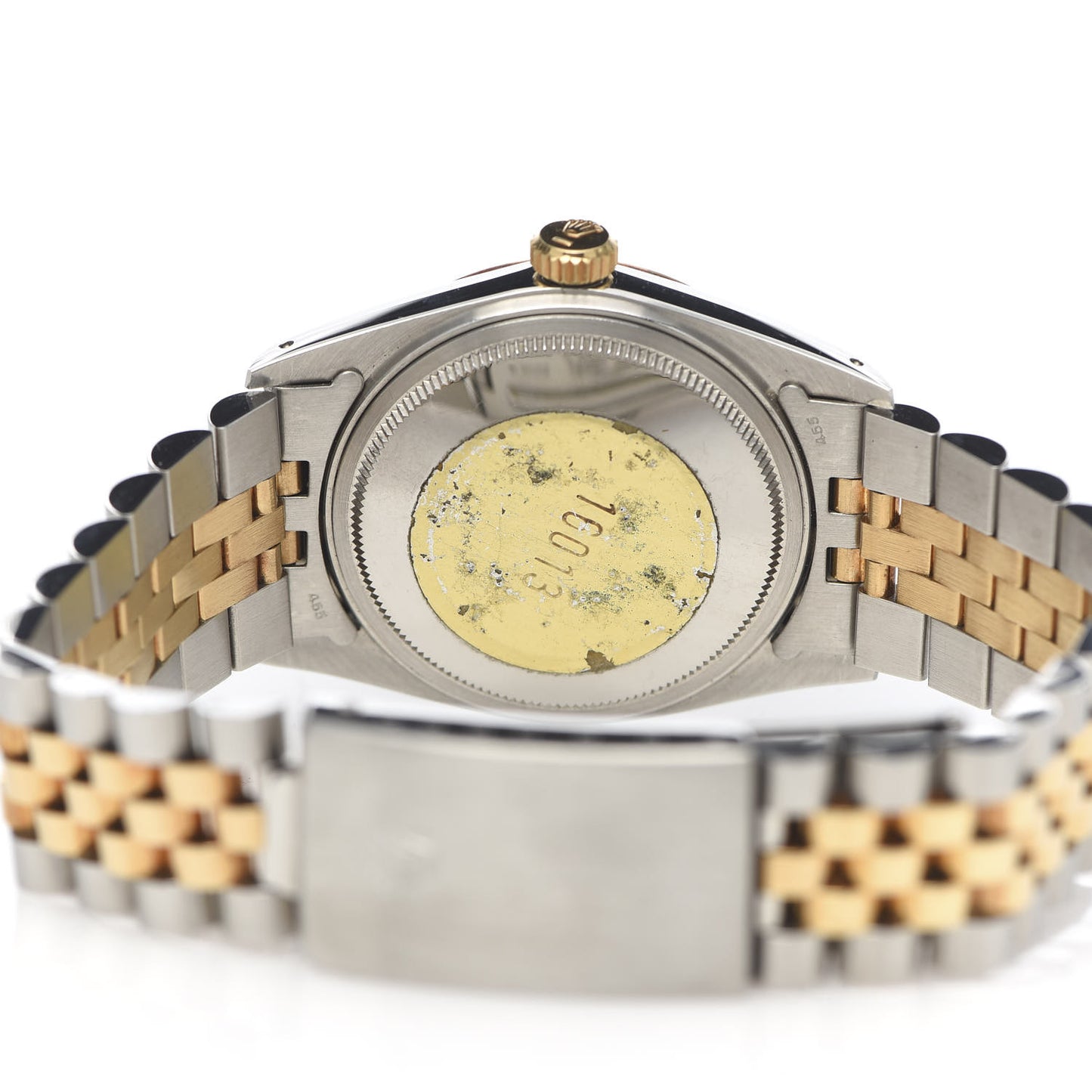 Stainless Steel 18K Yellow Gold 36mm Oyster Perpetual Datejust Watch Champagne 16013