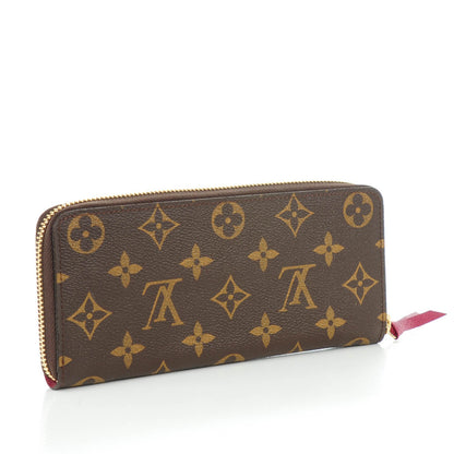 Louis Vuitton Monogram Clemence Wallet Fuchsia 3 of 7