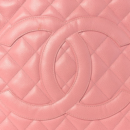 Chanel Caviar Medallion CC Tote Light Pink 7 of 16