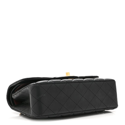 Chanel Lambskin Quilted Small Double Flap Black 4 of 10