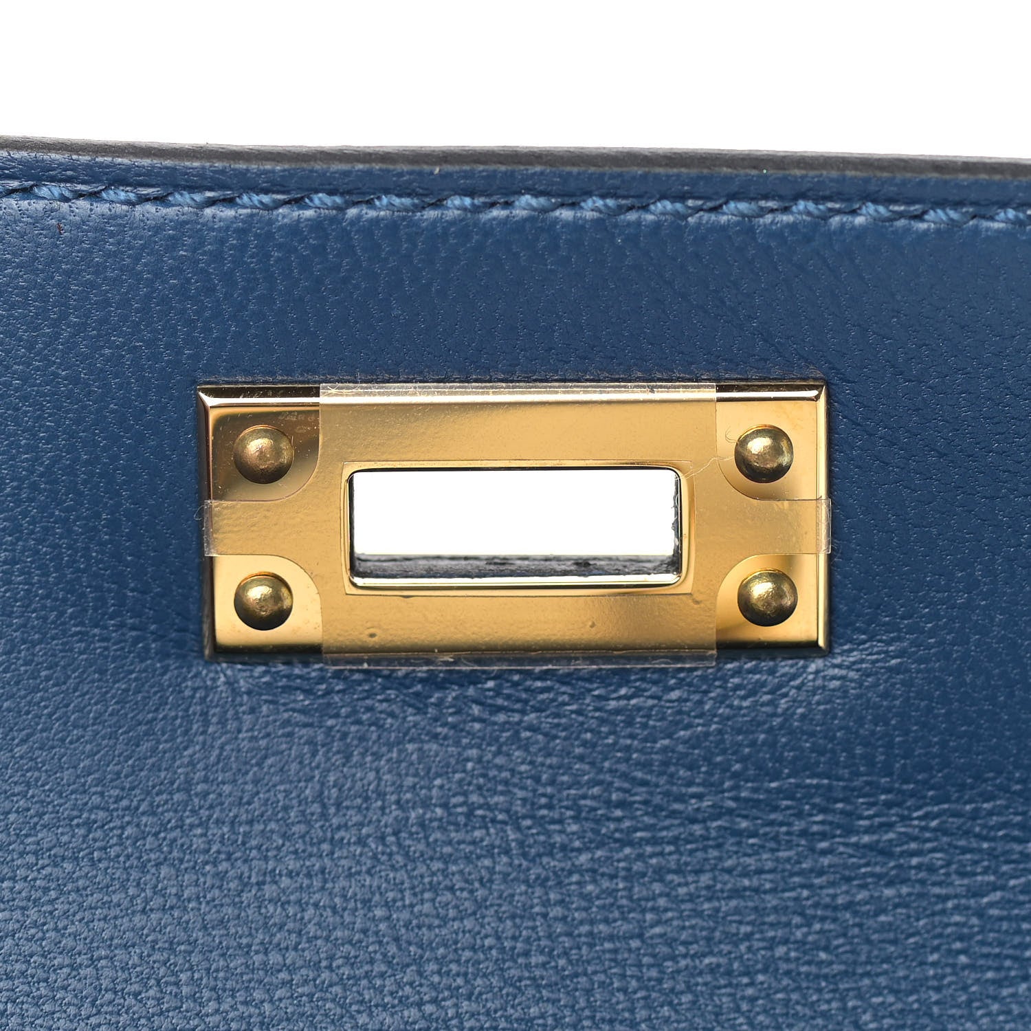 Hermes Epsom Mini Kelly Sellier 20 Deep Blue 23 of 35