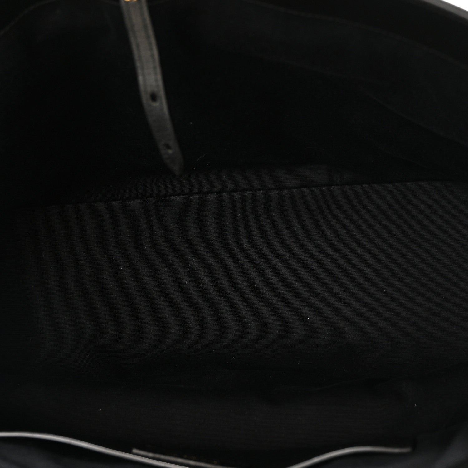 Saint Laurent Calfskin Raffia Medium Shopper Tote  Naturale Black 5 of 9