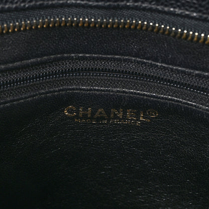 Chanel Caviar Quilted Medallion Tote Black 6 of 11
