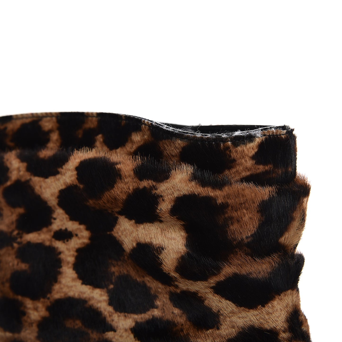Pony Hair Ishtar 100 Booties Leopard