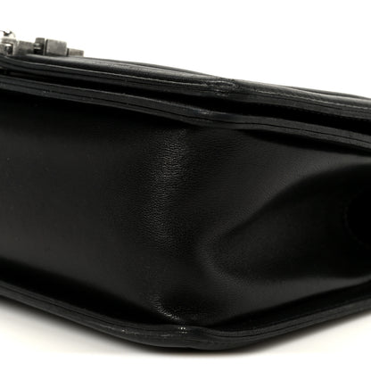Chanel Lambskin Quilted Medium Boy Flap Black 10 of 10