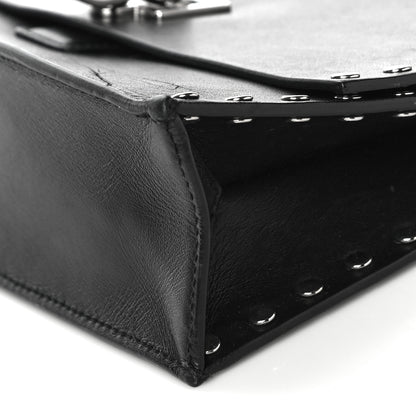 Proenza Schouler Calfskin Studded Small Lunch Bag Black 10 of 13