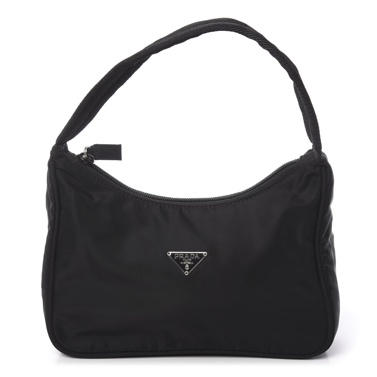 Prada Tessuto Nylon Sport Shoulder Bag Black 1 of 10