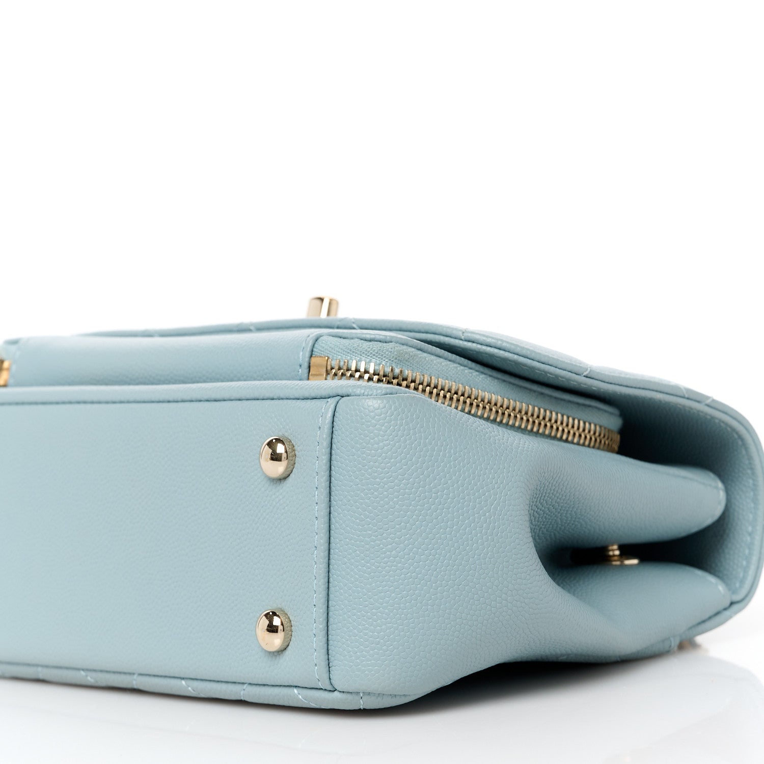 Chanel Caviar Quilted Small Business Affinity Flap Blue 12 of 13