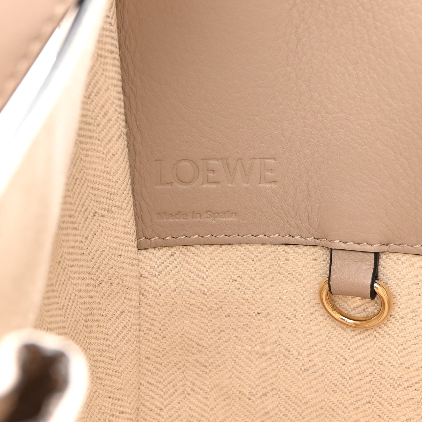 Calfskin Small Hammock Shoulder Bag Sand
