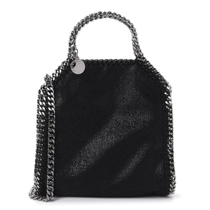 Stella McCartney Shaggy Deer Tiny Falabella Tote Black 1 of 9