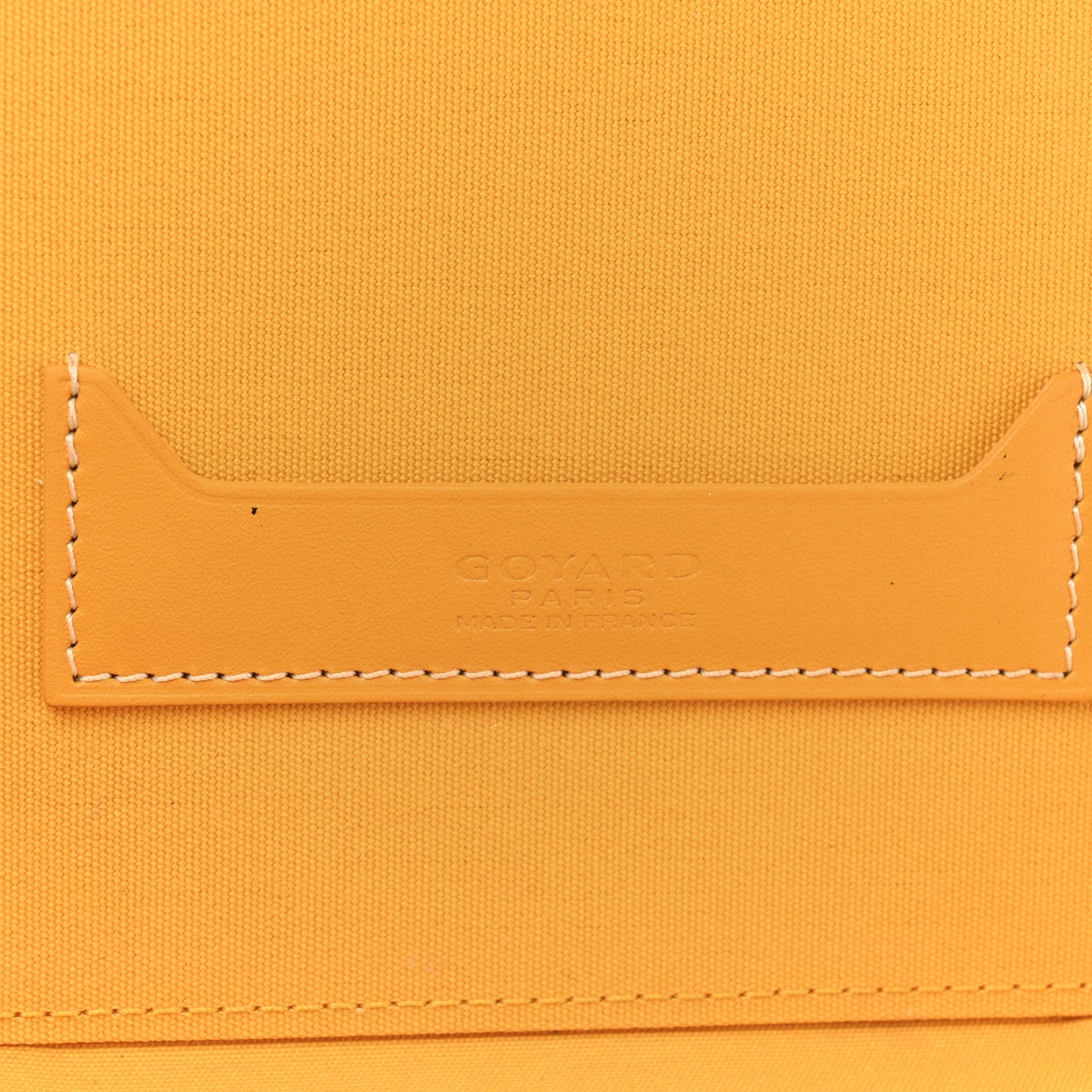 Goyardine Muse Vanity Case Yellow