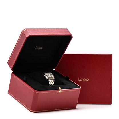 Cartier Stainless Steel 18K Yellow Gold 27mm Panthere Quartz Watch 4 of 4